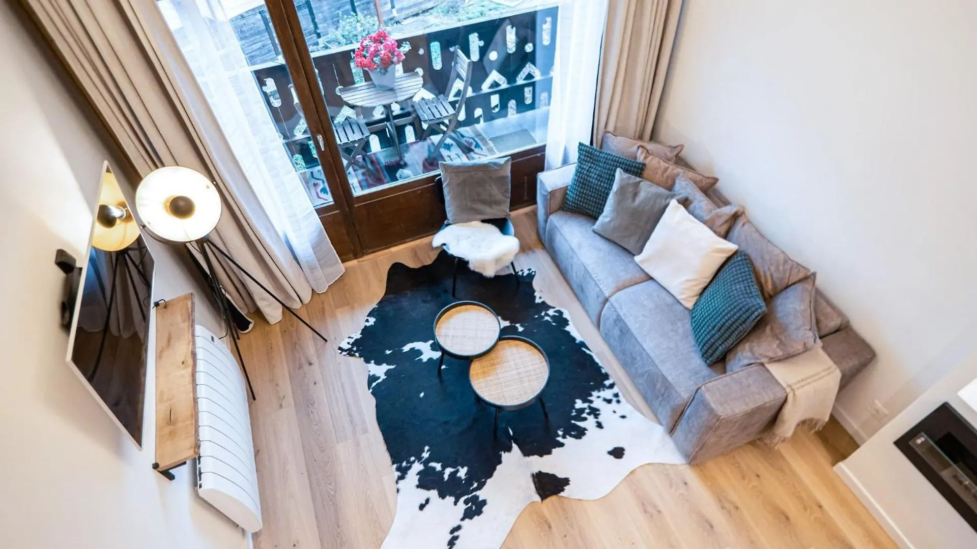 Chalet Zebra - Conception D'Architecte - Vue Sur La Chaine Du Mont-Blanc - Central Лез-Уш Апартаменты