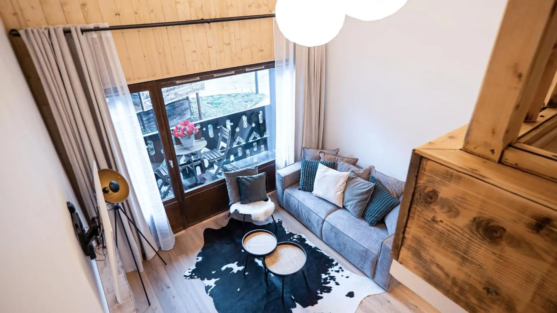 Chalet Zebra - Conception D'Architecte - Vue Sur La Chaine Du Mont-Blanc - Central Лез-Уш 0*,